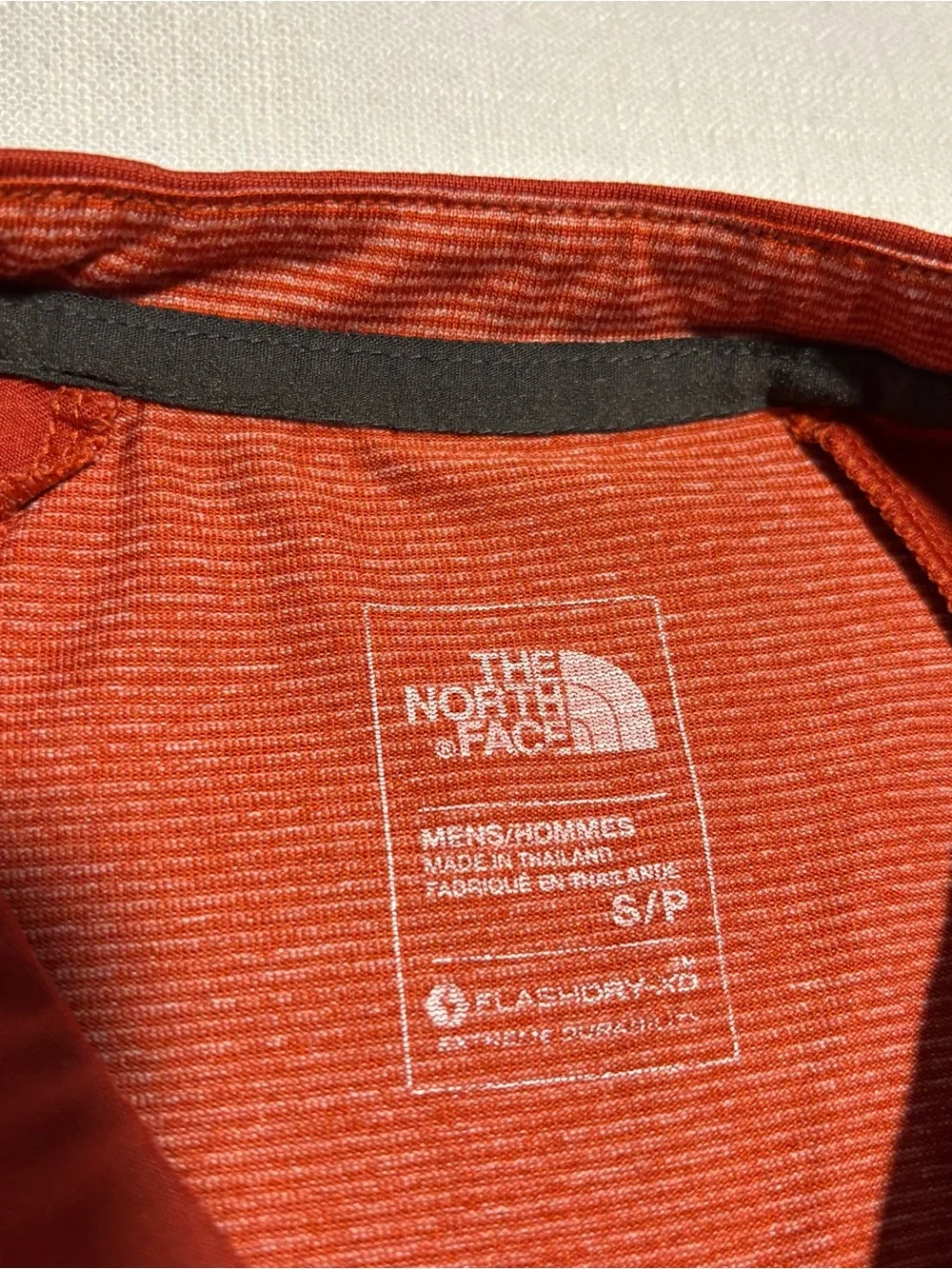 Men’s The North Face Flashdry-XD Tee | Dark Orange / Copper | Size Small